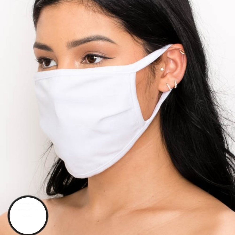 Made in USA Fabric Face Mask Reusable Washable - Picture 3 of 4